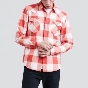 Levi's Classic.Western Shirt - Bifora Sunset Red